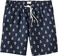 Men's Printed Drawstring Swim Trunks- anchors | Madly ChicMadly Chic